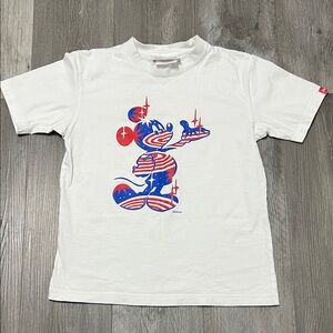 Disney coca-cola celebrates Mickey 74 years of fun kids tee/ M